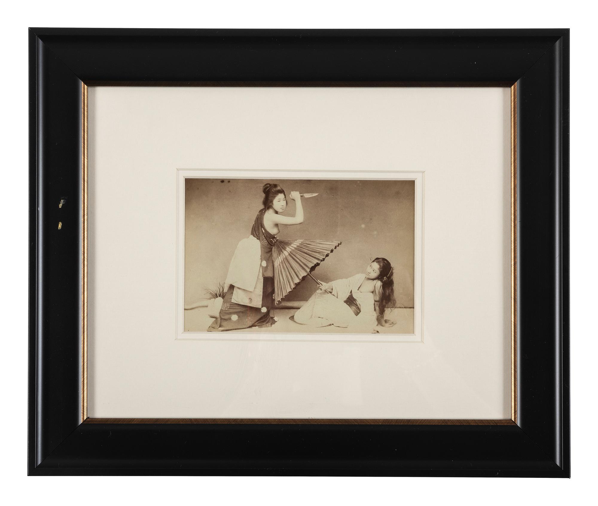 [EARLY PHOTOGRAPHY]. A group of photographic portraits of East and South Asian subjects.