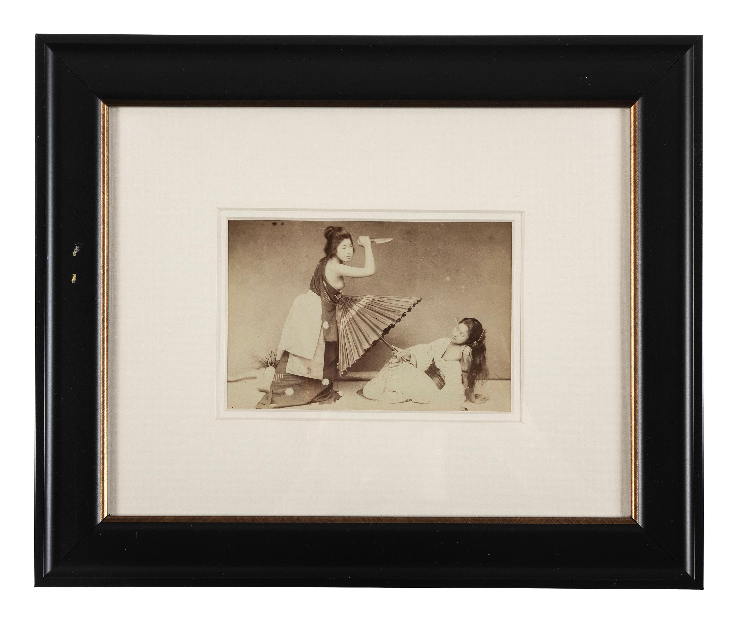 [EARLY PHOTOGRAPHY]. A group of photographic portraits of East and South Asian subjects.