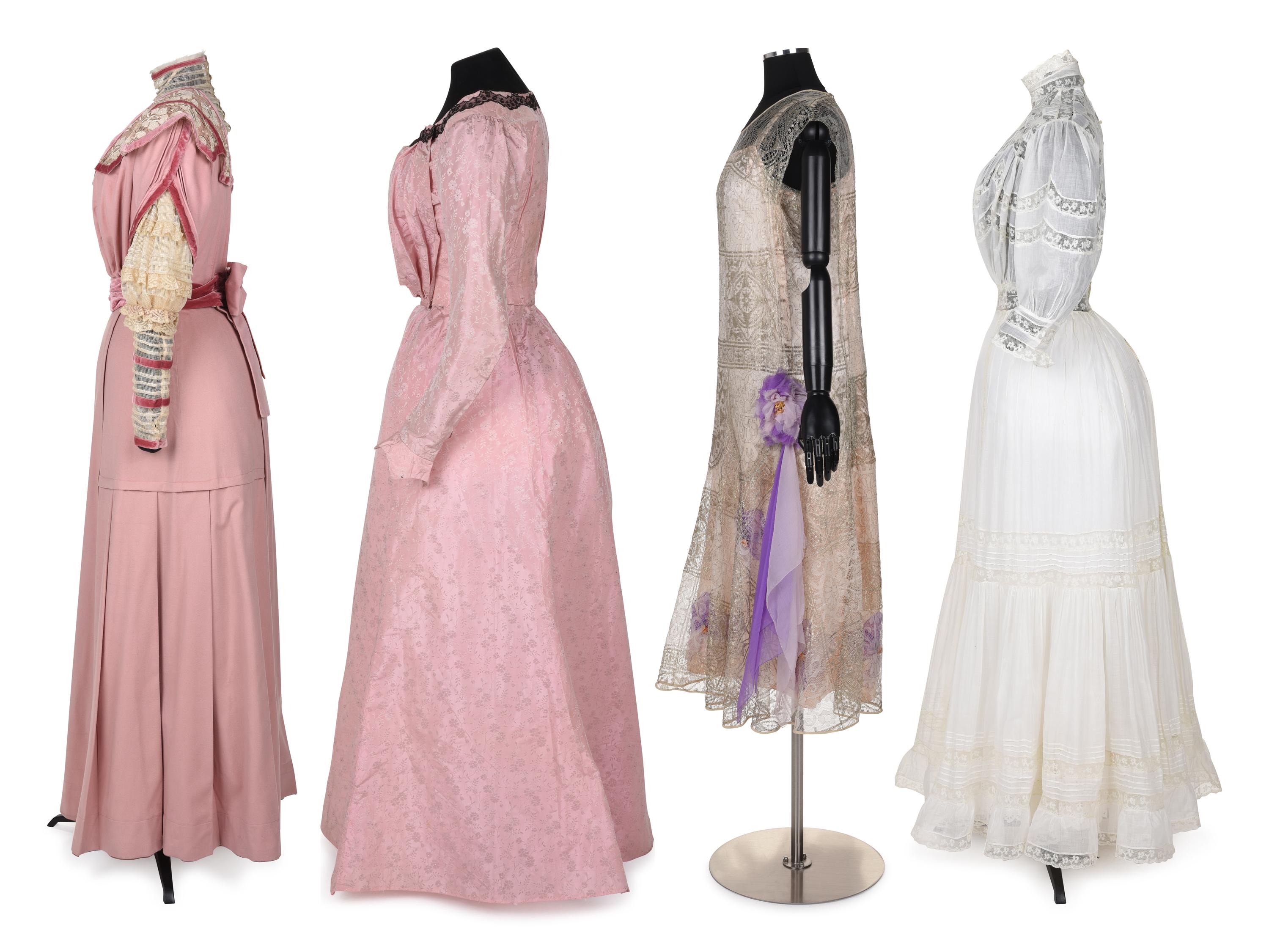 Four Early 20th Century Dresses