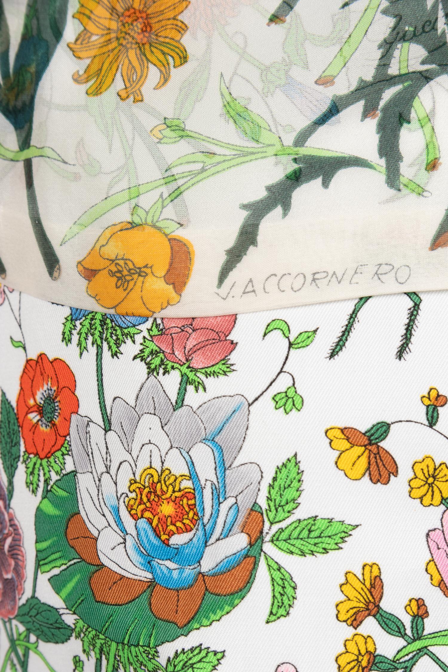 Gucci Floral Two-Piece Skirt Set, 1990-2000s