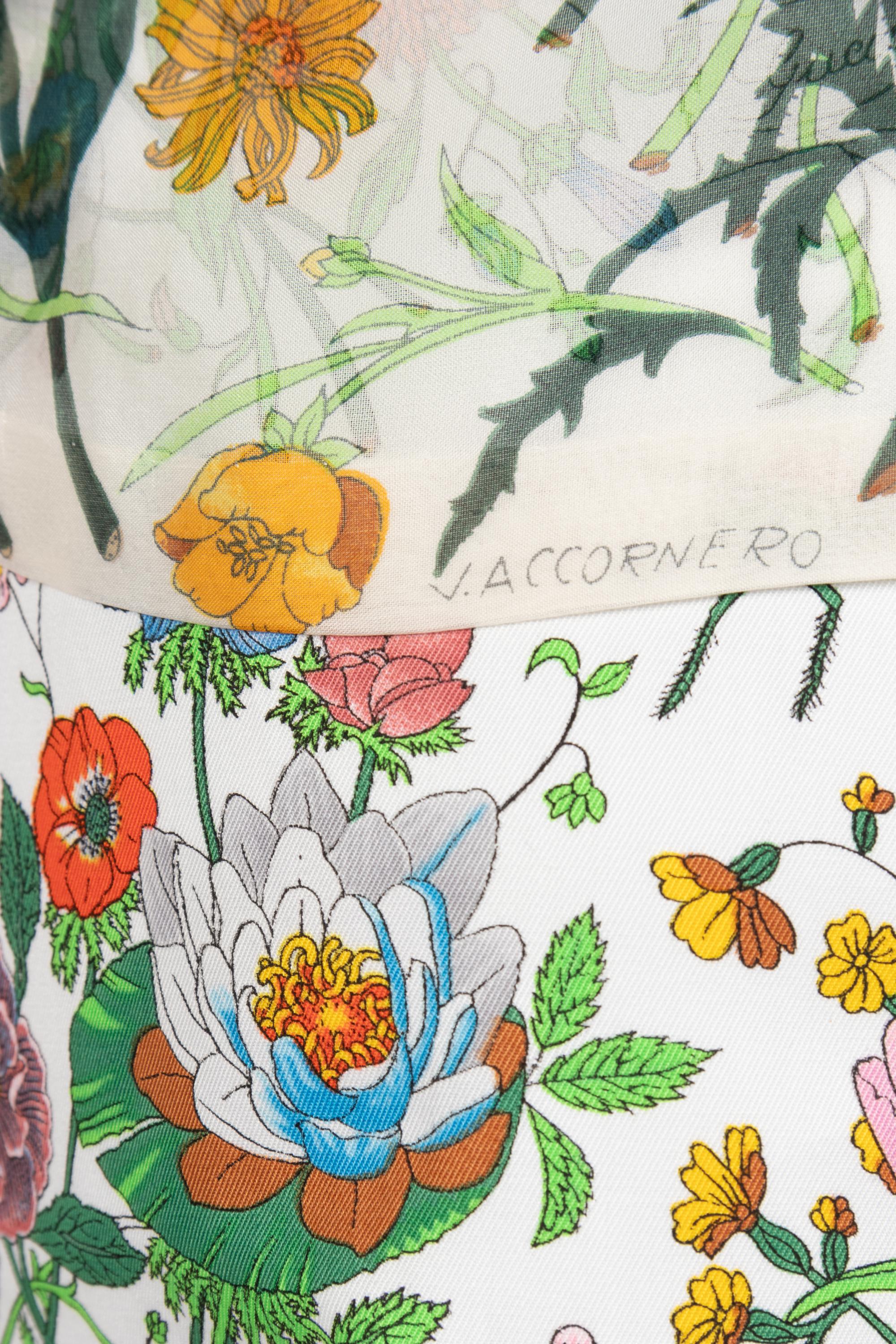 Gucci Floral Two-Piece Skirt Set, 1990-2000s