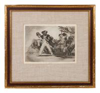 Two plates from Los desastres de la guerra