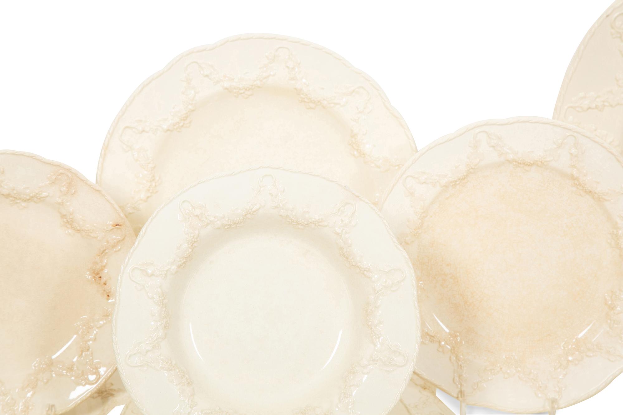 A Group of Wedgewood Eturia Queensware Dinnerware