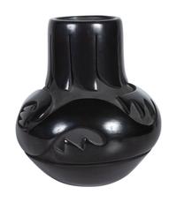 Blackware Pottery Vase