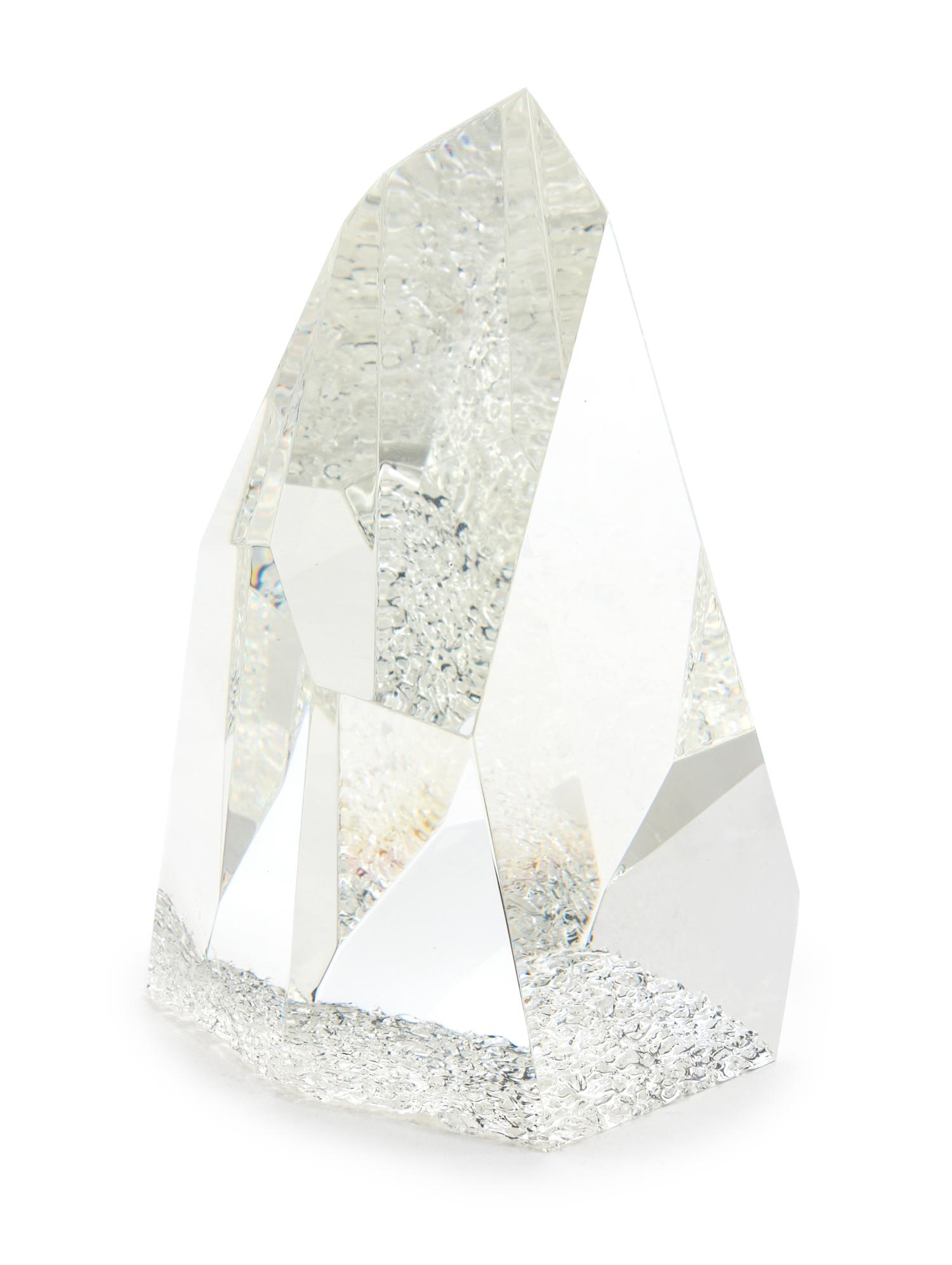 An American Glass Sculpture, George Thompson for Steuben Height 7 3/8 inches.