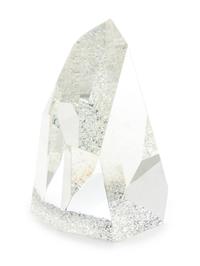 An American Glass Sculpture, George Thompson for Steuben Height 7 3/8 inches.