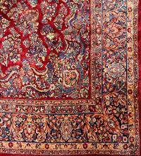 A Sarouk Wool Carpet