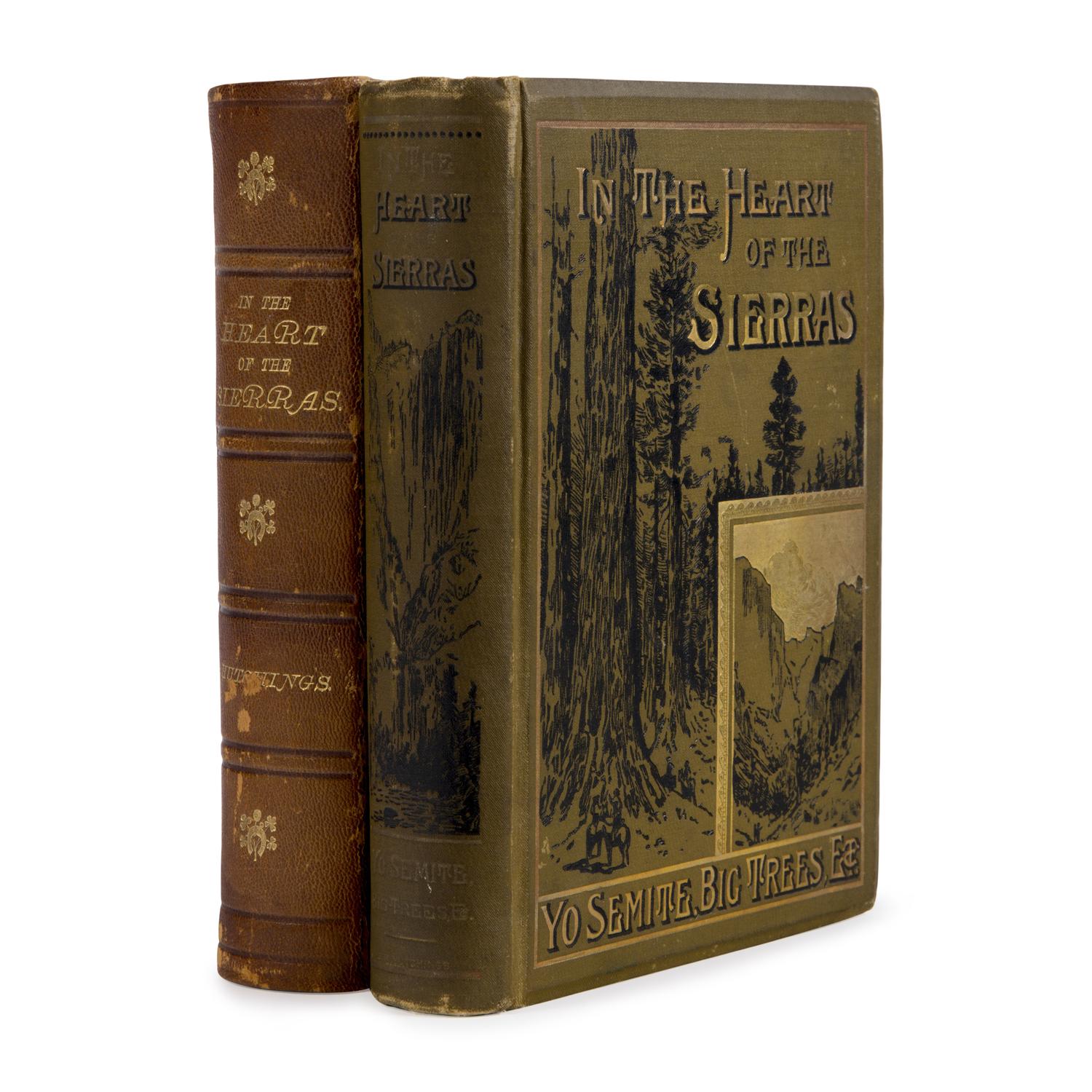 Hutchings, James Mason (1820-1902). In the Heart of the Sierras. Yo Semite Valley and Oakland: Published at the Old Cabin; Pacific Press Publishing, 1886.