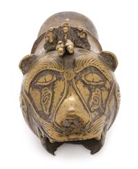A Nepalese Bronze Fountain Head — 17TH/18TH CENTURY