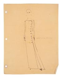 A Large Group of Norell Fashion Sketches