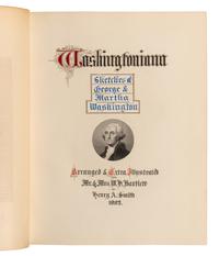 [WASHINGTON, George (1732-1799)]. Caption title: "Washingtoniana. Sketches of George & Martha Washington." N.p., n.d., 1902.