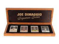 A Joe DiMaggio Signature Series Set of Signed Autograph Baseball Cards