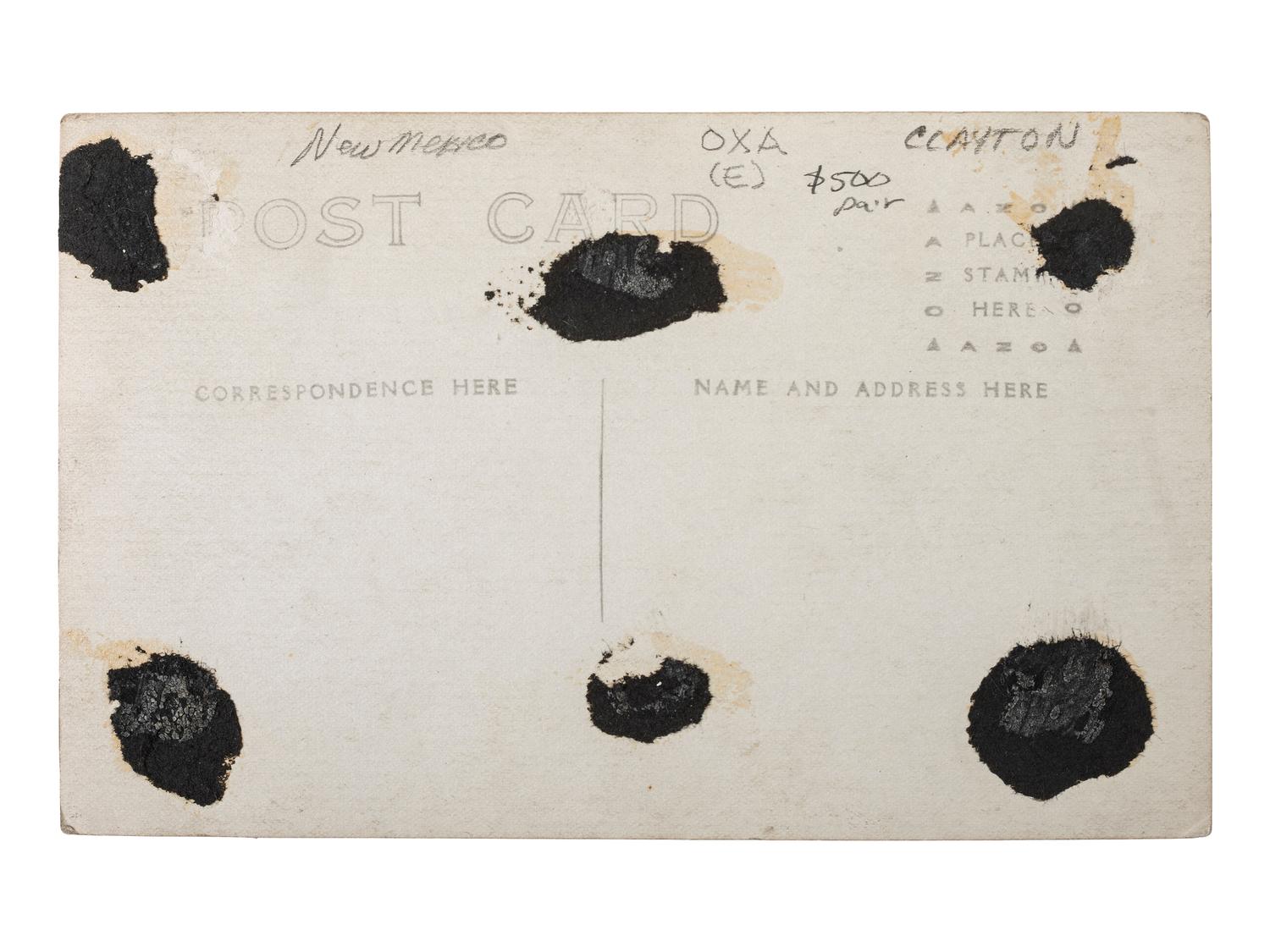 [OUTLAWS]. A pair of real photo postcards showing the hanging of Thomas Edward "Black Jack" Ketchum. [April 1901].