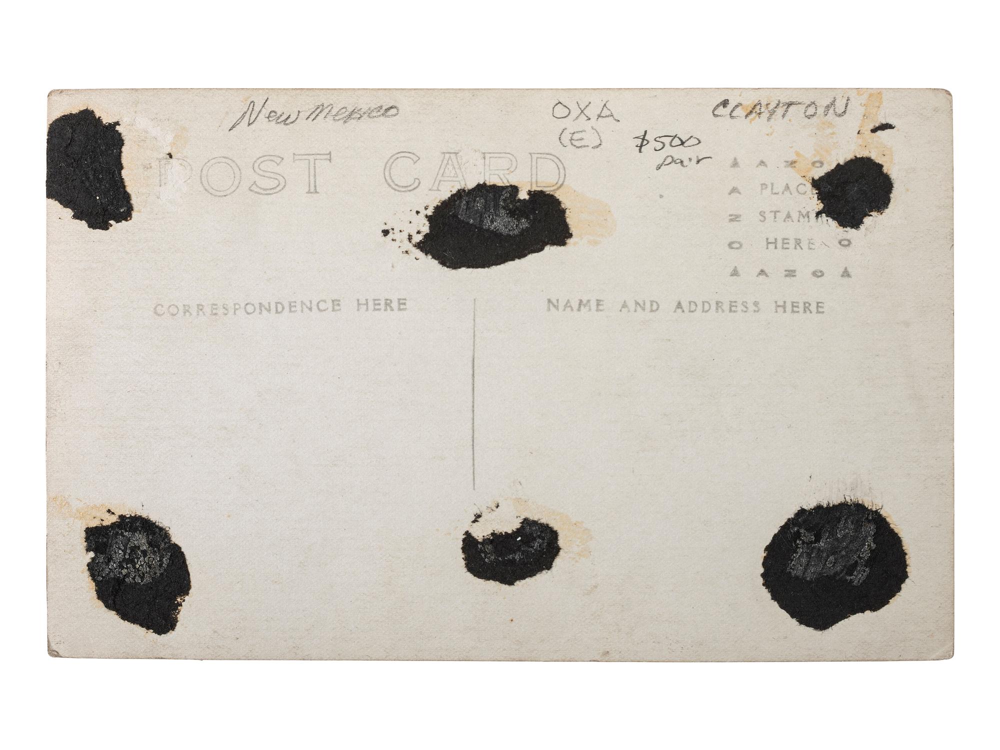[OUTLAWS]. A pair of real photo postcards showing the hanging of Thomas Edward "Black Jack" Ketchum. [April 1901].