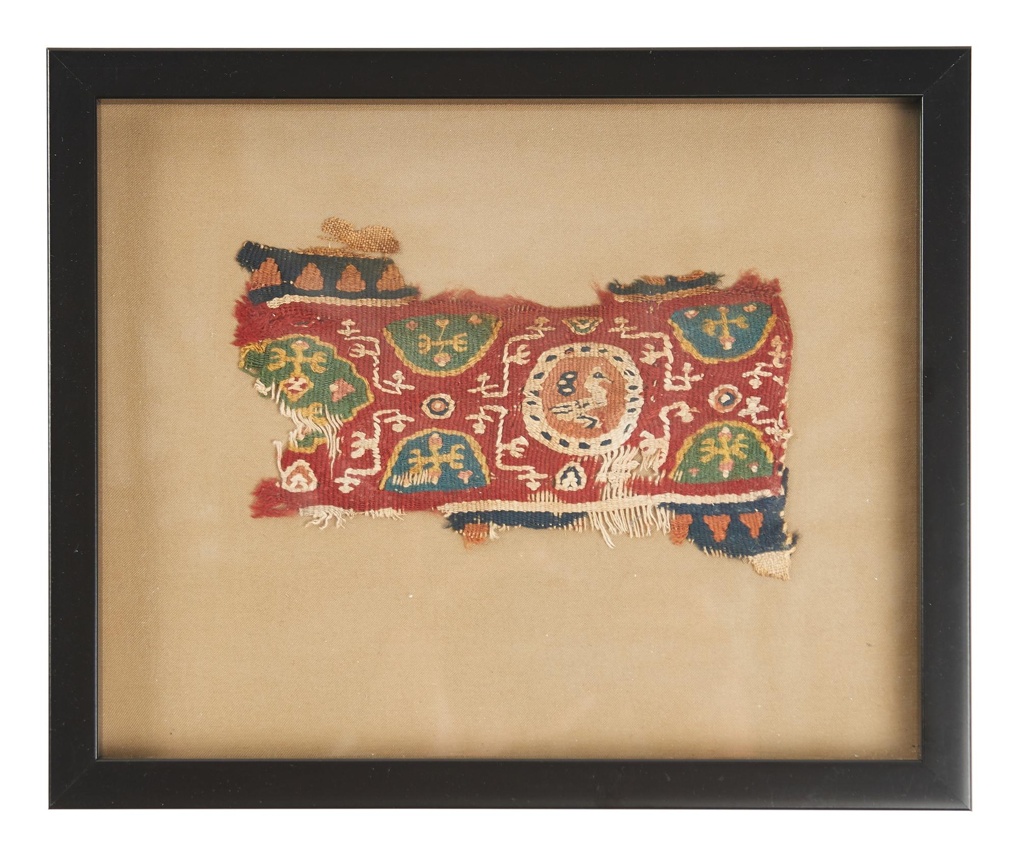 Six Coptic Textile Fragments