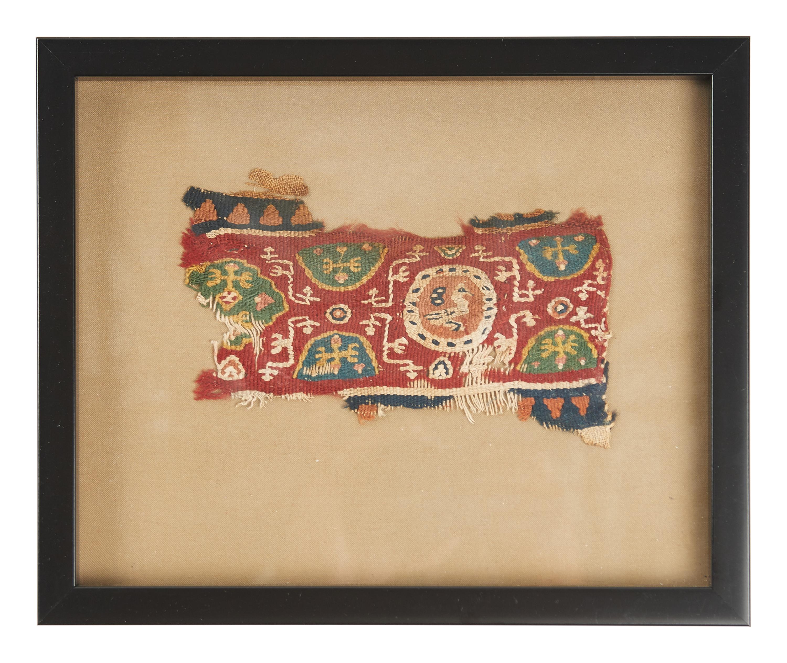 Six Coptic Textile Fragments