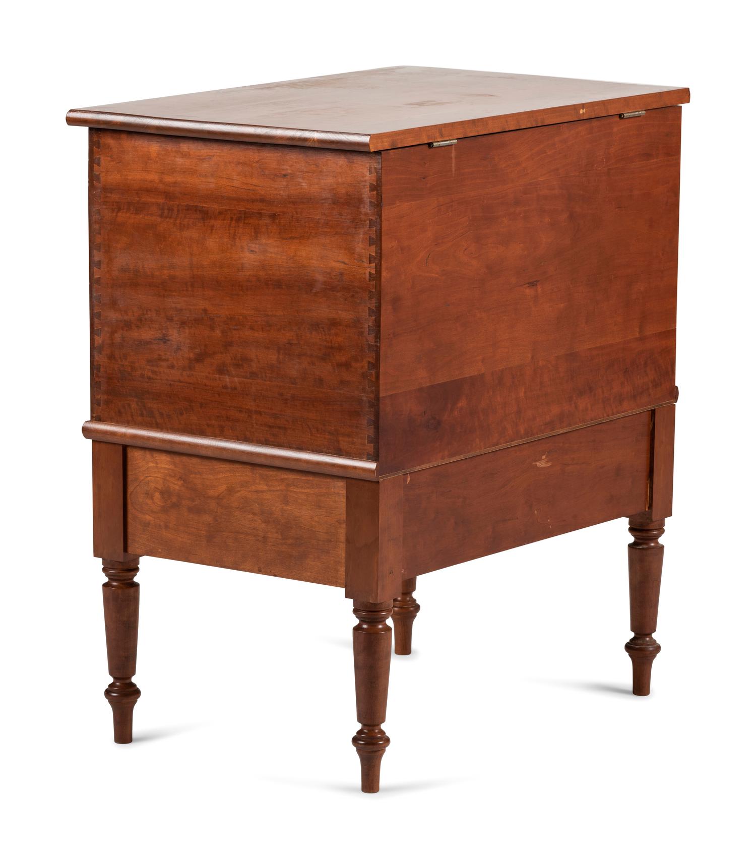 A Modern Southern Cherrywood Sugar Chest