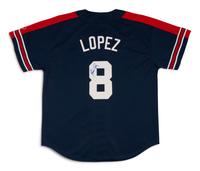 A Group of Atlanta Braves Signed Autograph All Star Jerseys Sourced Directly From Team (Beckett Authentication Services),