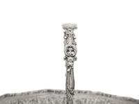 A Tiffany and Co. Silver Footed Basket