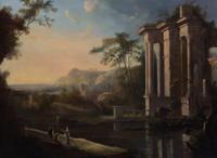 Artist Unknown, (early 20th century), Outside the Portico