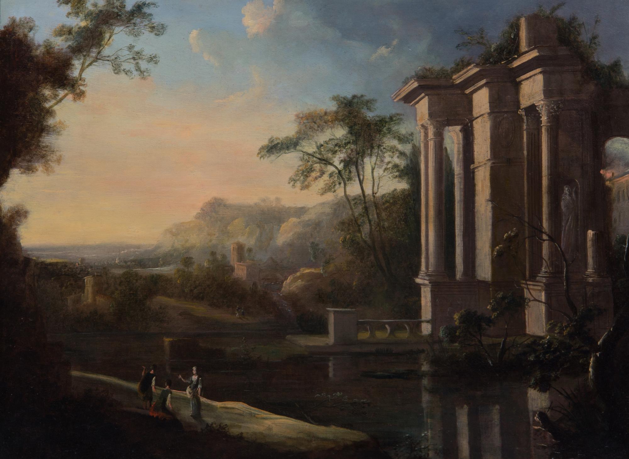Artist Unknown, (early 20th century), Outside the Portico