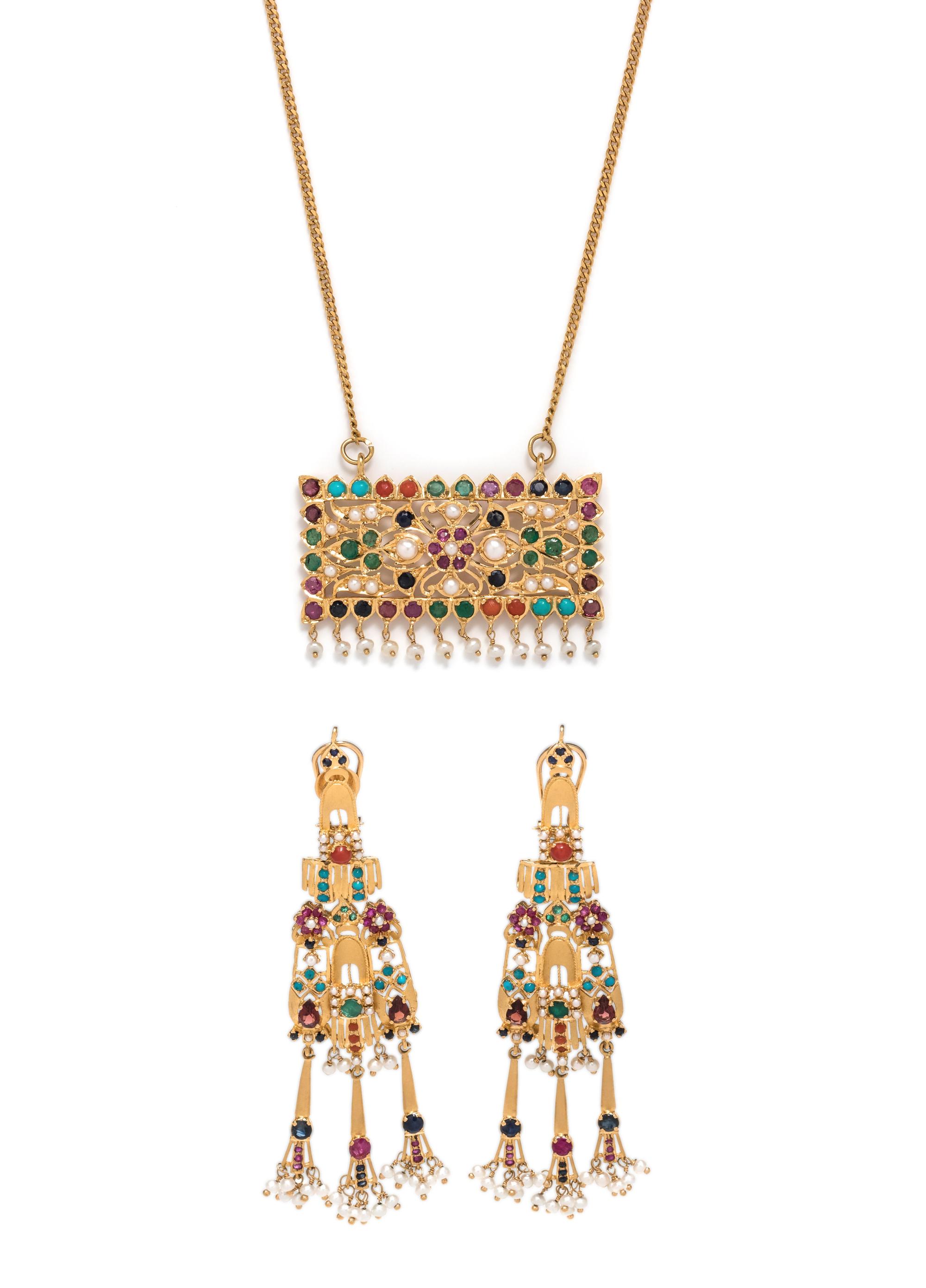 COLLECTION OF MULTIGEM JEWELRY