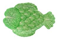 A Dodie Thayer Lettuce Ware Fish Platter Length 18 inches. — 20TH CENTURY