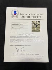 A Group of Mike Ditka and Walter Payton Chicago Bears Signed Autograph Photos (BAS Beckett Authentication Services Certified),