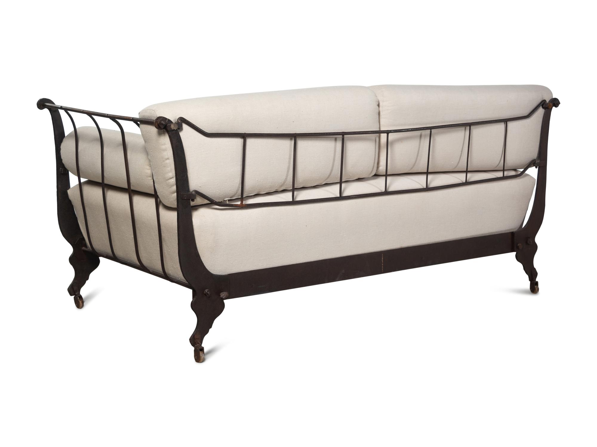 A French Iron Daybed