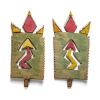 Painted Dance Wands
