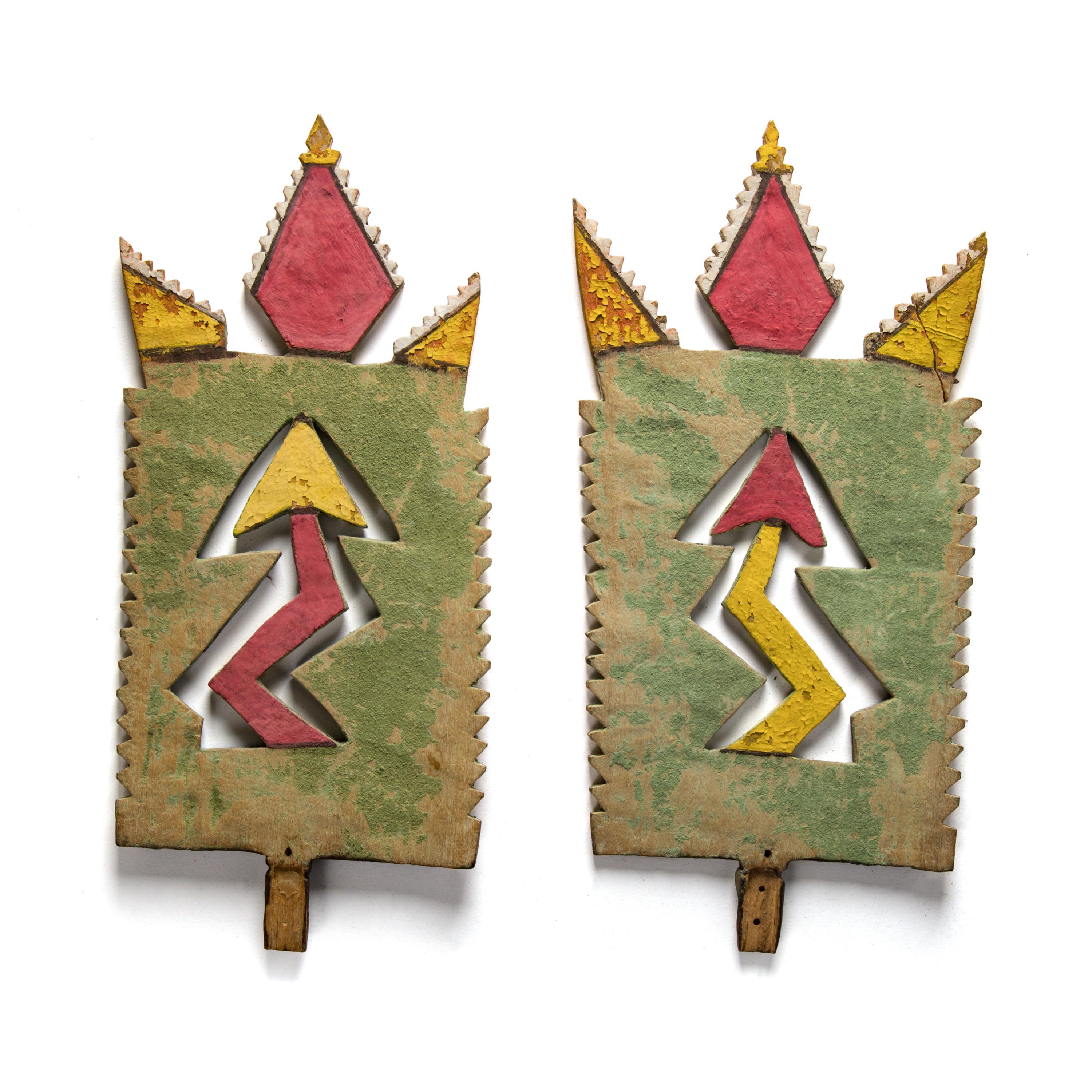 Painted Dance Wands