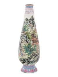 A Chinese Famille Rose Porcelain Vase