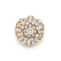 DIAMOND CLUSTER RING