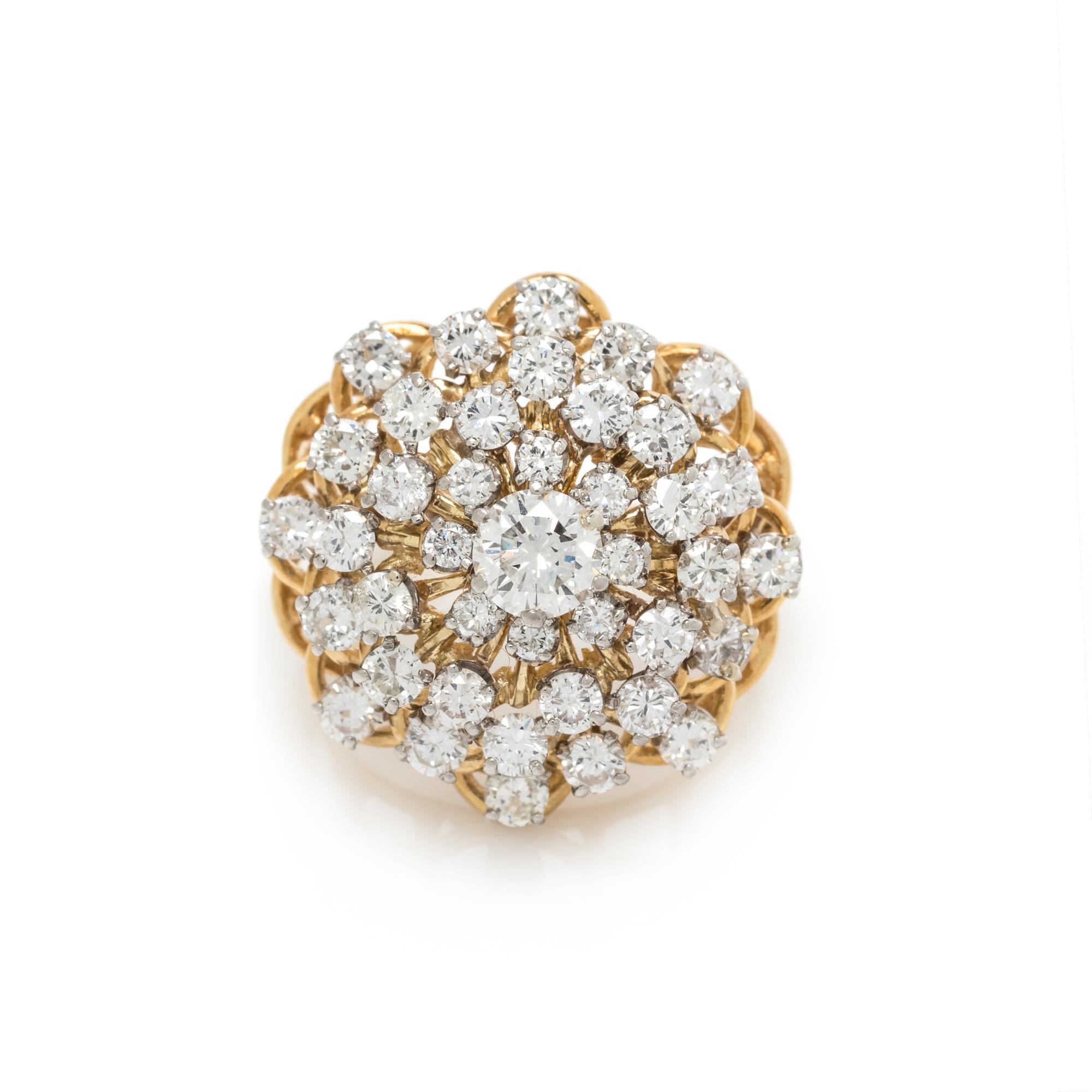 DIAMOND CLUSTER RING