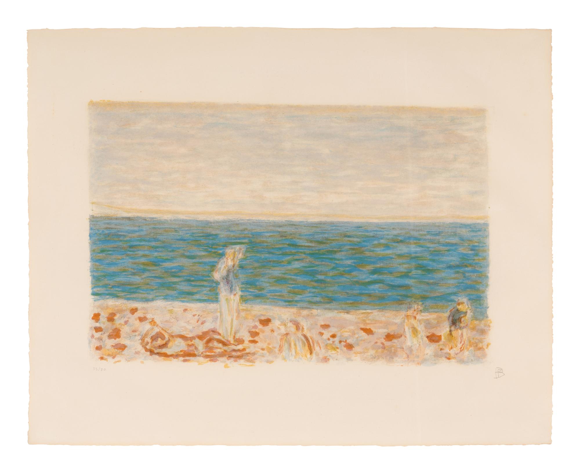 Radiateur and La Plage (two prints from Album Pierre Bonnard ), 1942-1946