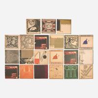 [Architecture] [Wright, Frank Lloyd, et al.] Group of 23 Issues of Wendingen