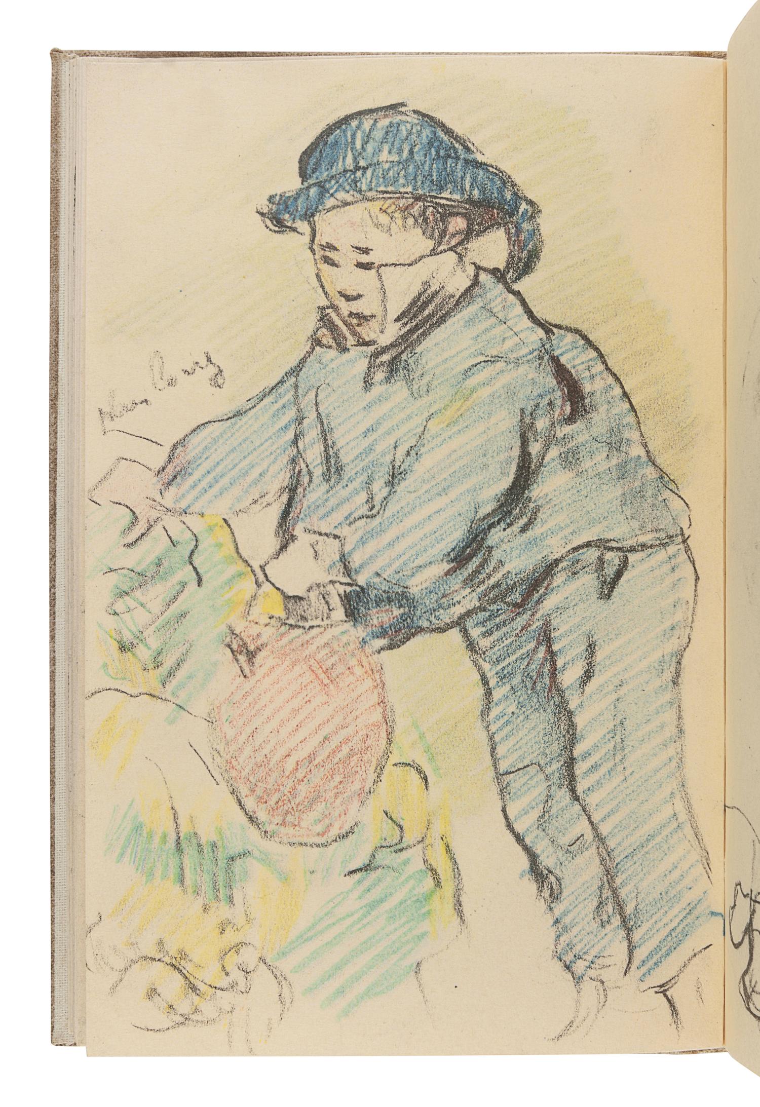 GAUGUIN, Paul (1848-1903). -- COGNIAT, Raymond. -- REWALD, John. Paul Gaugin: A Sketchbook / Carnet de Croquis. New York: Hammer Galleries, 1962.