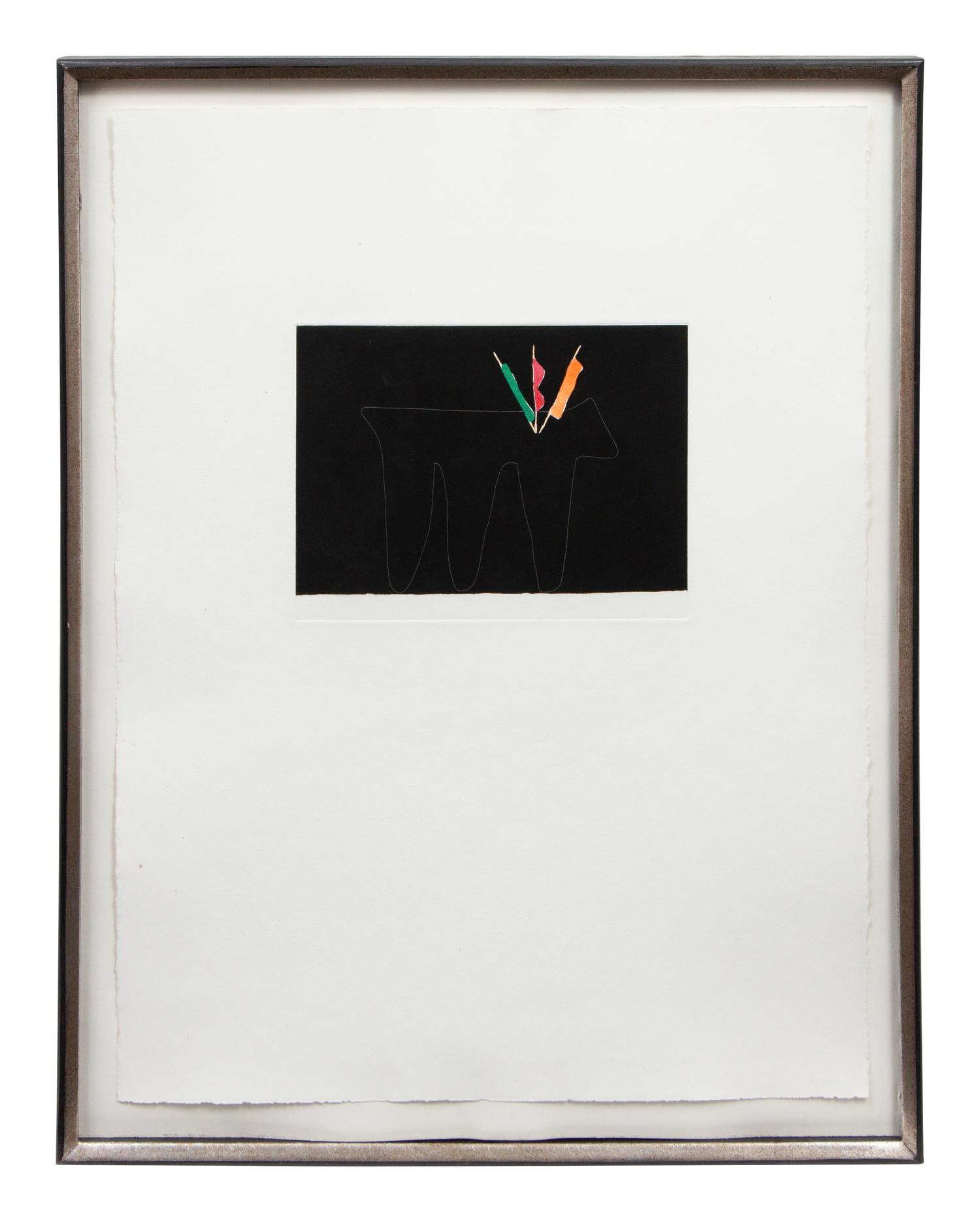 A group of five prints