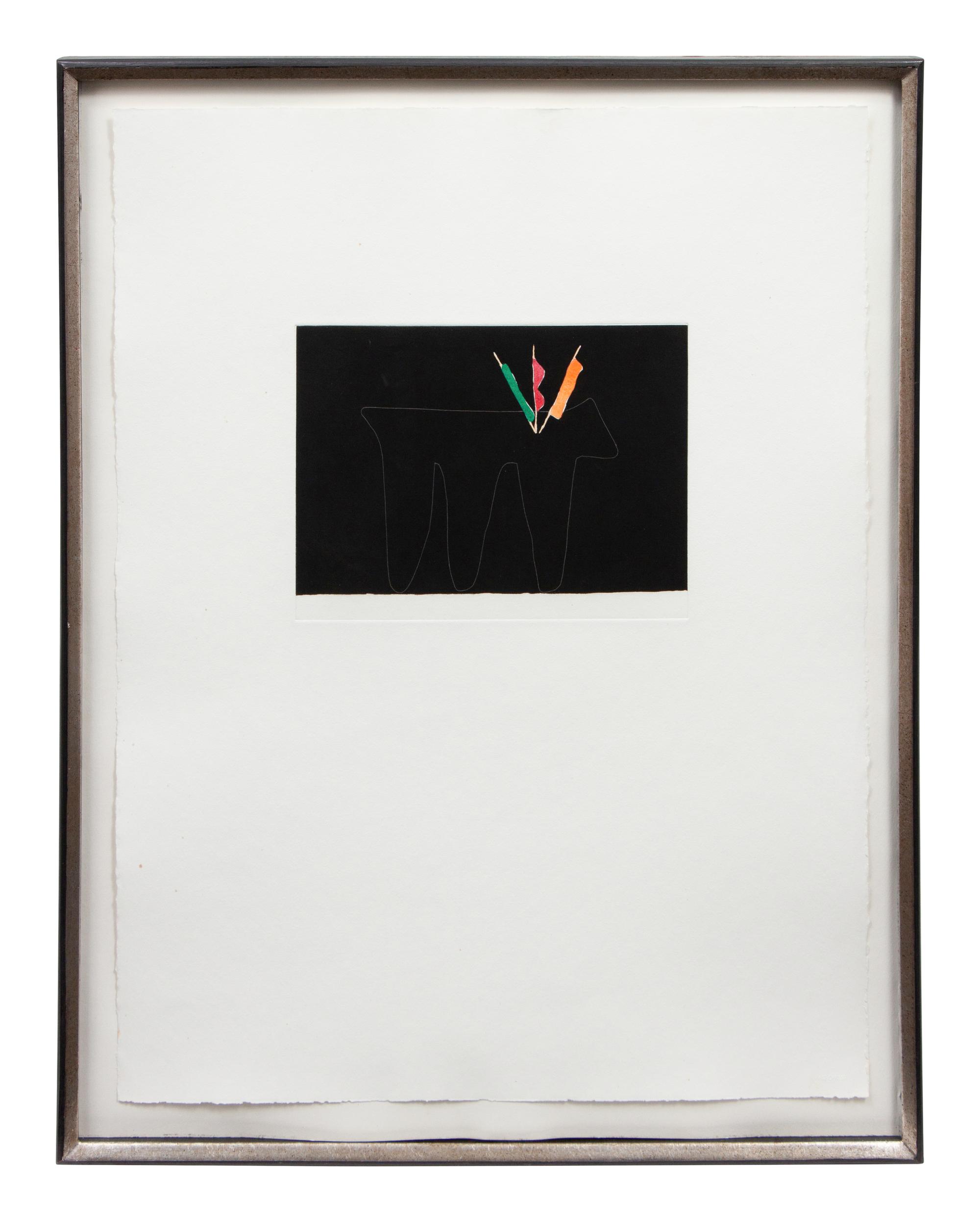 A group of five prints