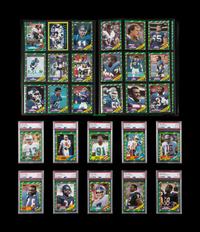A Complete Set of 1986 Topps Football Cards Including Key PSA Graded Issues