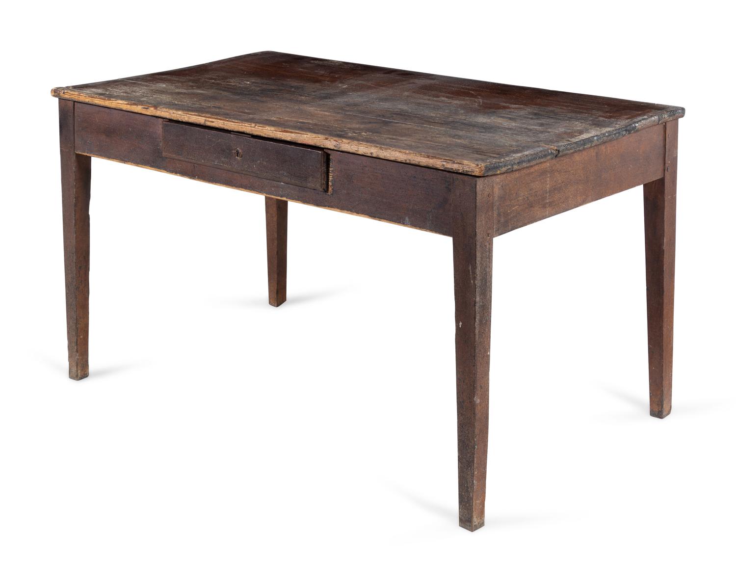 A Provincial Painted Work Table