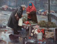 Rainy Day Flower Market