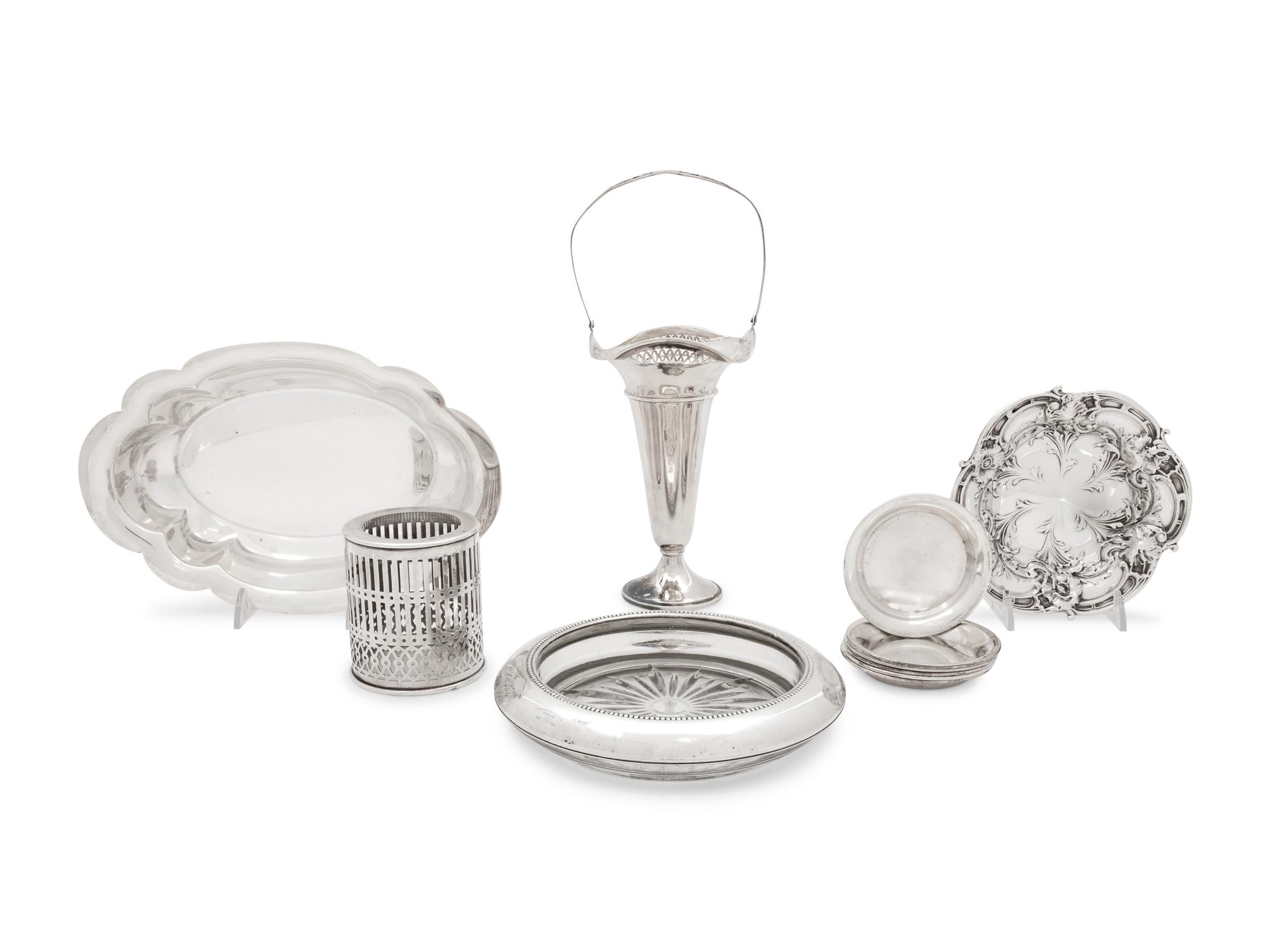 A Collection of Silver and Silver Filled Articles — 20th Century
