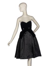 Moschetti-Giaubert Couture Strapless Dress