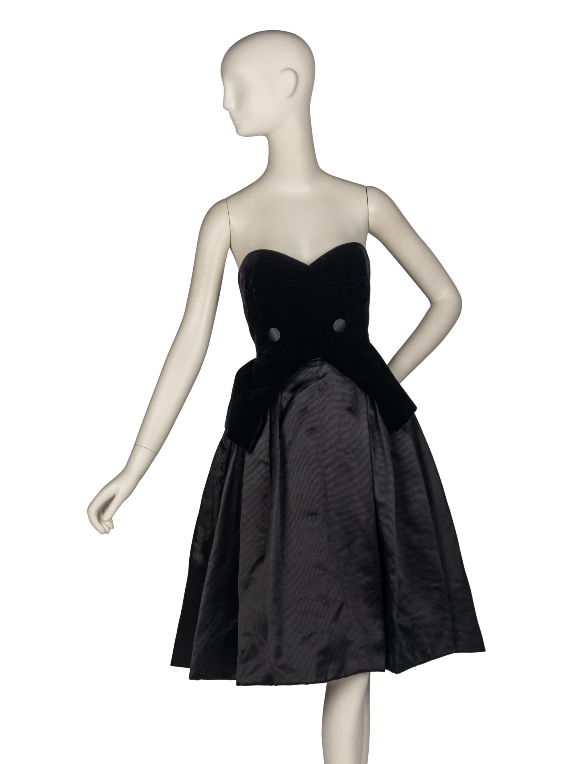 Moschetti-Giaubert Couture Strapless Dress