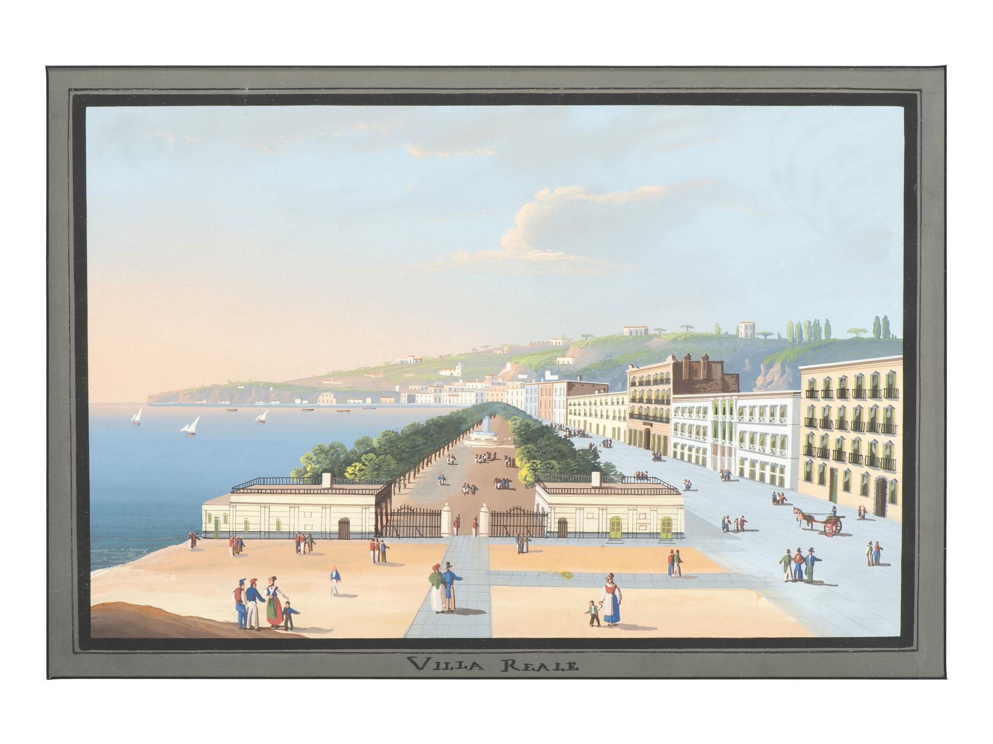Attributed to M. Mauton (Active Naples, 19th Century)
