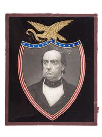 [POLITICS]. BRADY, Mathew, photographer, after. Engraving of Lewis Cass. New York: A.H. Ritchie, engraver, Edward Anthony, publisher, 1848.