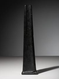 Haida Carved Argillite Model Totem Pole