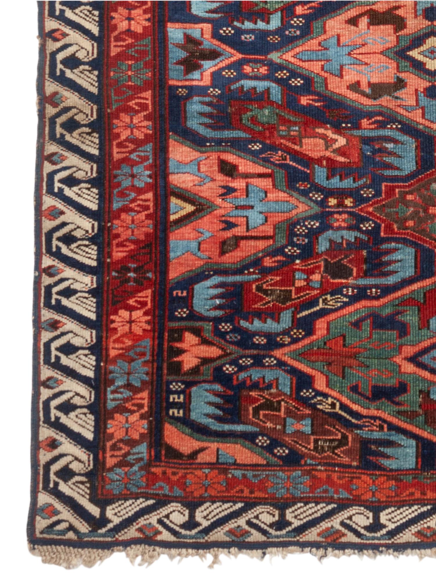 An Alpan Kuba Wool Rug