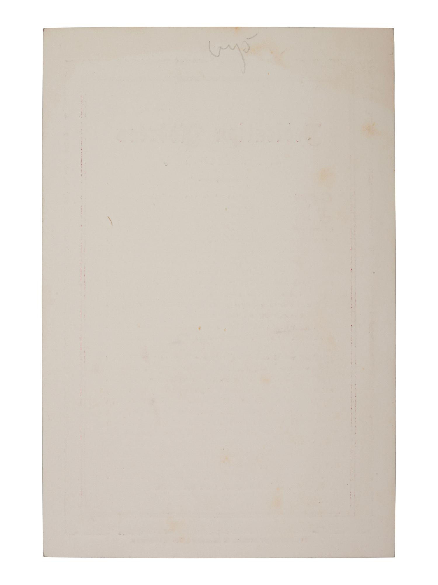 [LINCOLN, Abraham (1809-1865)]. The President's Dedication Address at Gettysburg . New York: Miller & Mathews, [1864]. FIRST SEPARATE PRINTING.